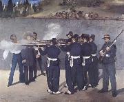 Edouard Manet The execution of Emperor Maximiliaan Germany oil painting reproduction